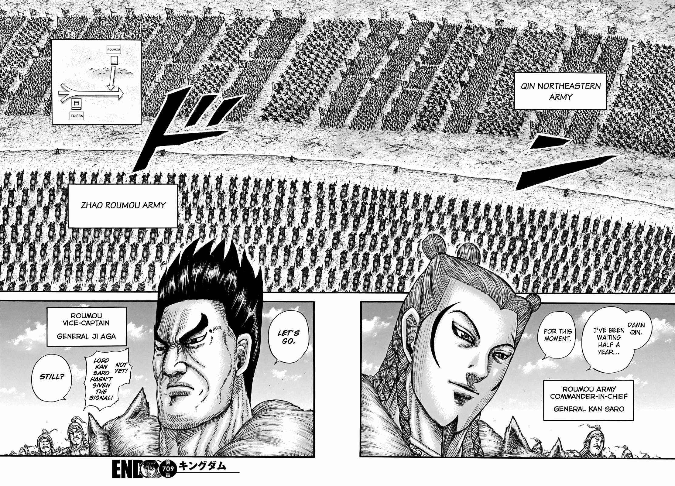 Kingdom Chapter 709 - Page 17 in English