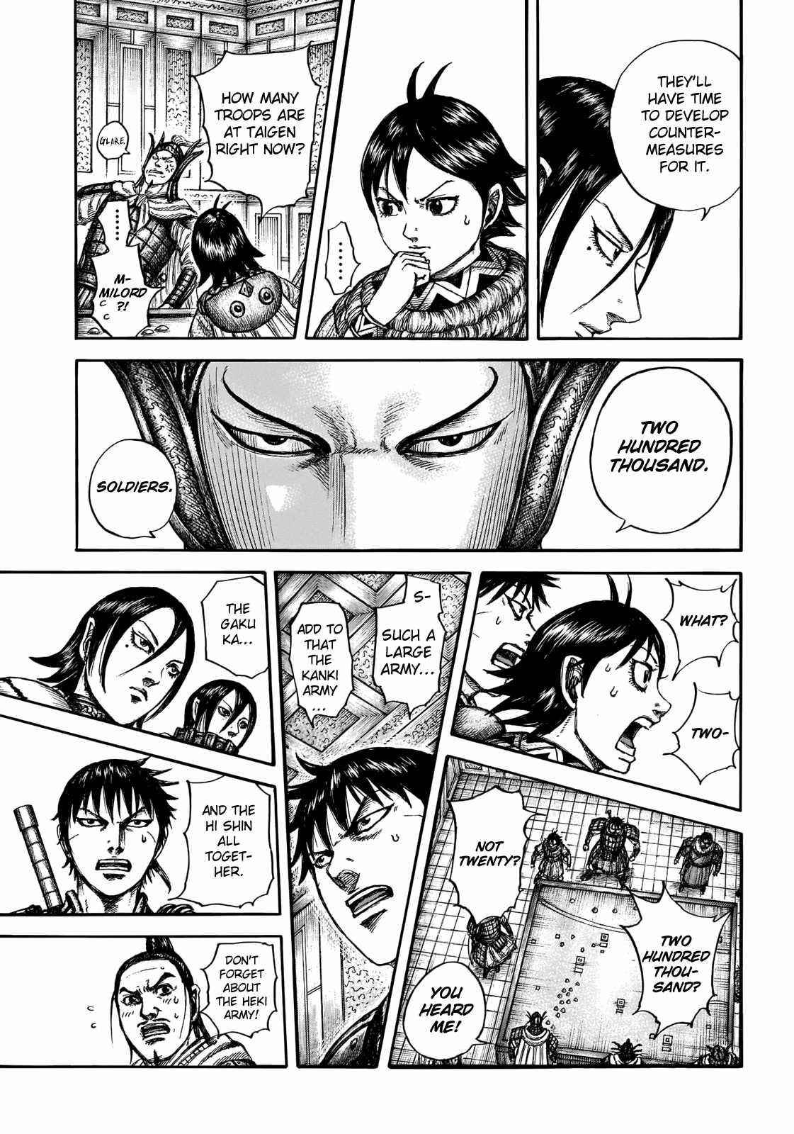 Kingdom Chapter 709 - Page 7 in English