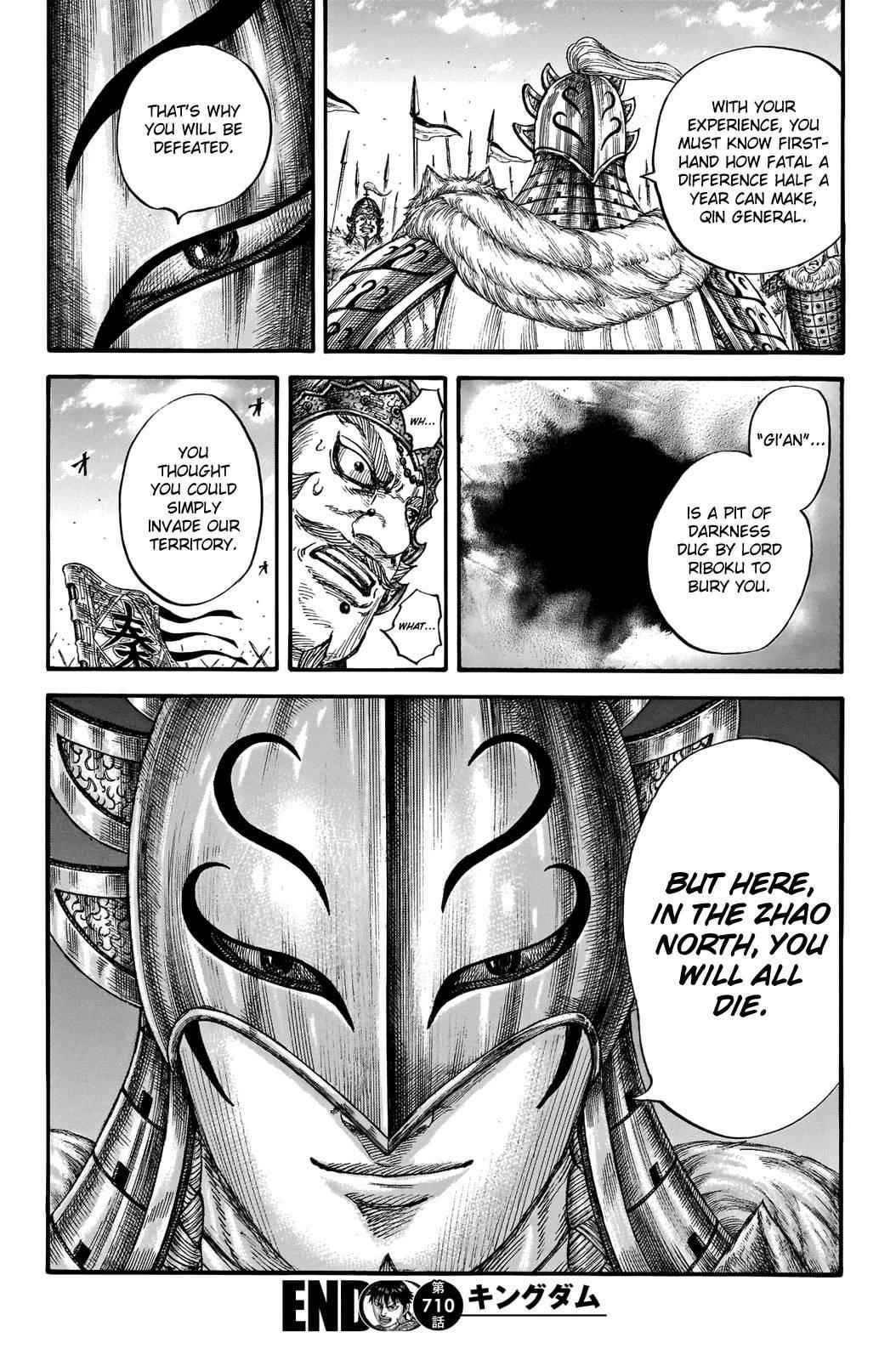 Kingdom Chapter 710 - Page 18 in English