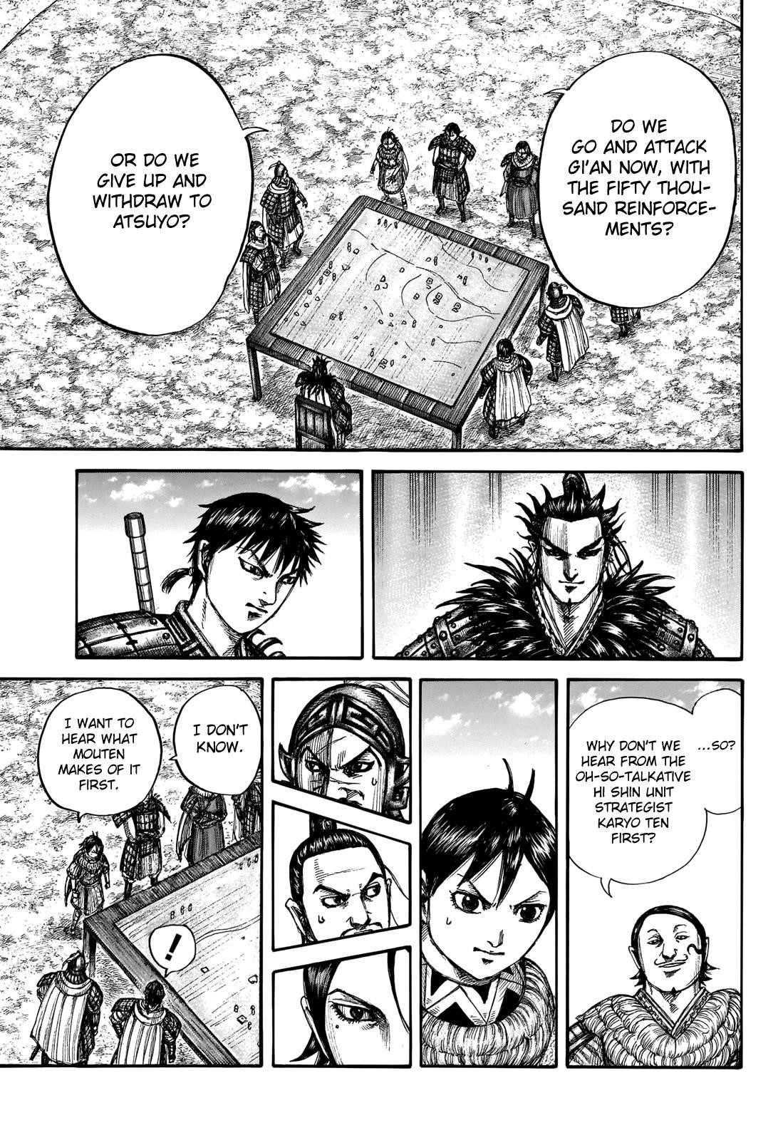 Kingdom Chapter 711 - Page 13 in English