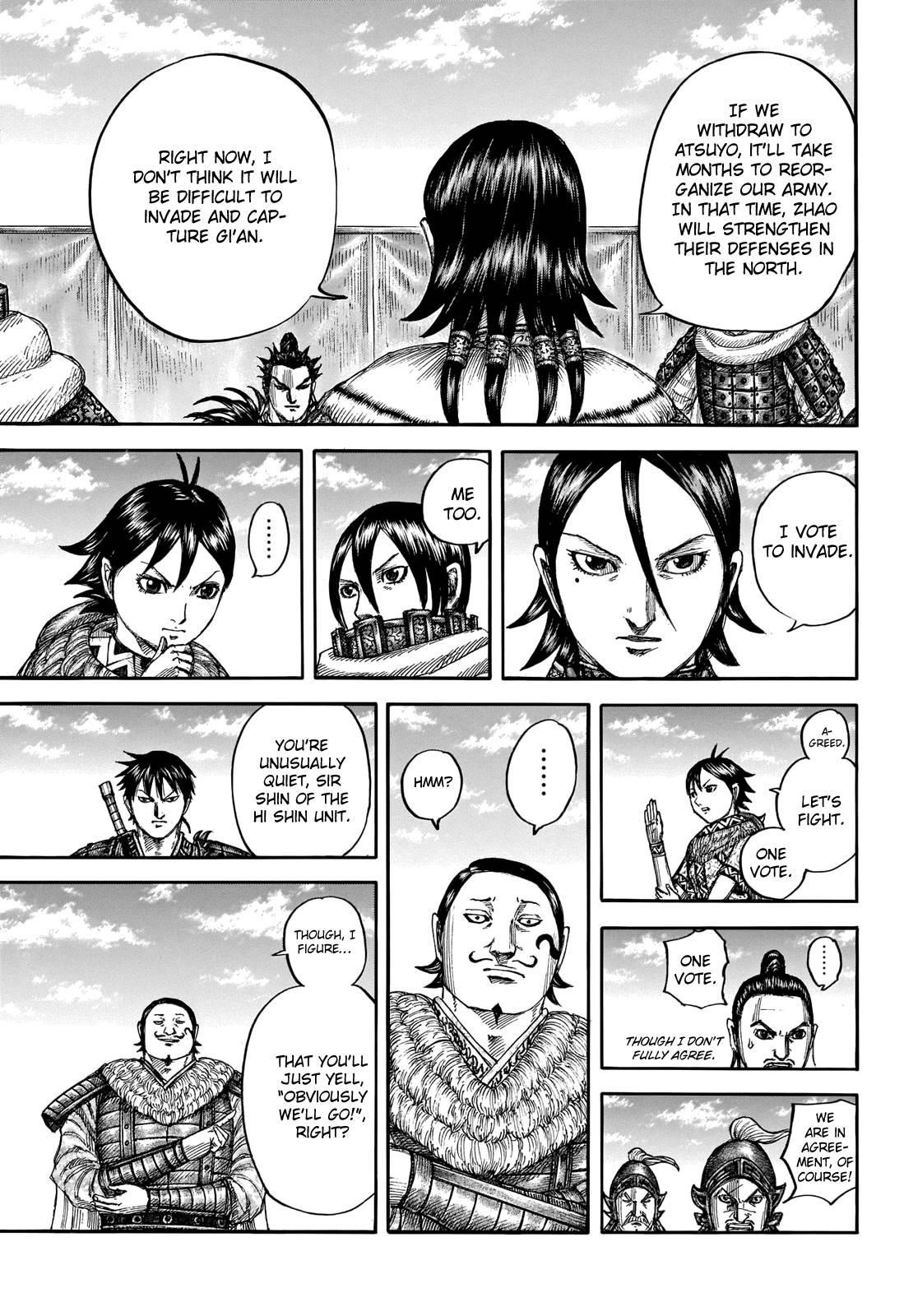 Kingdom Chapter 711 - Page 15 in English