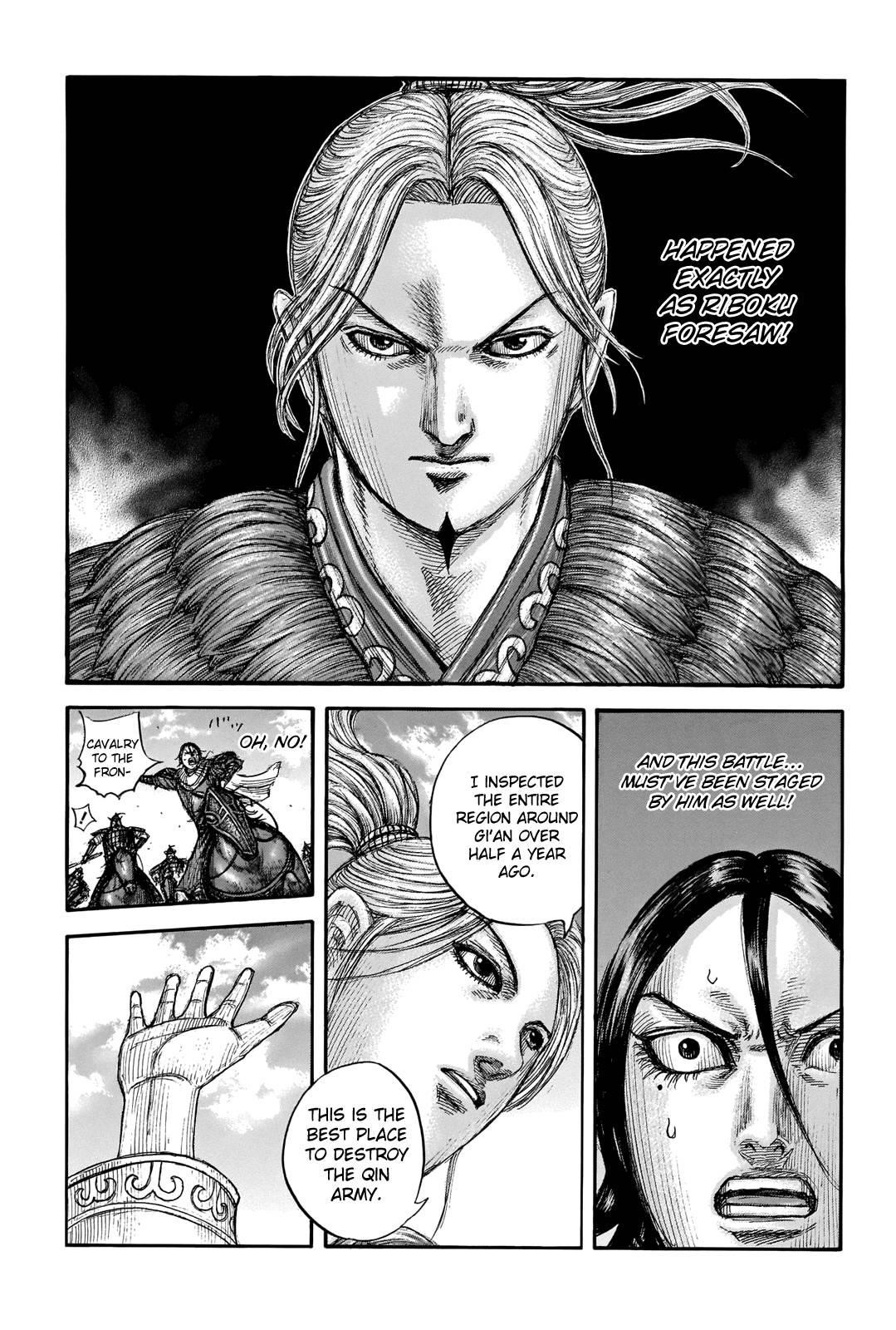 Kingdom Chapter 715 - Page 12 in English