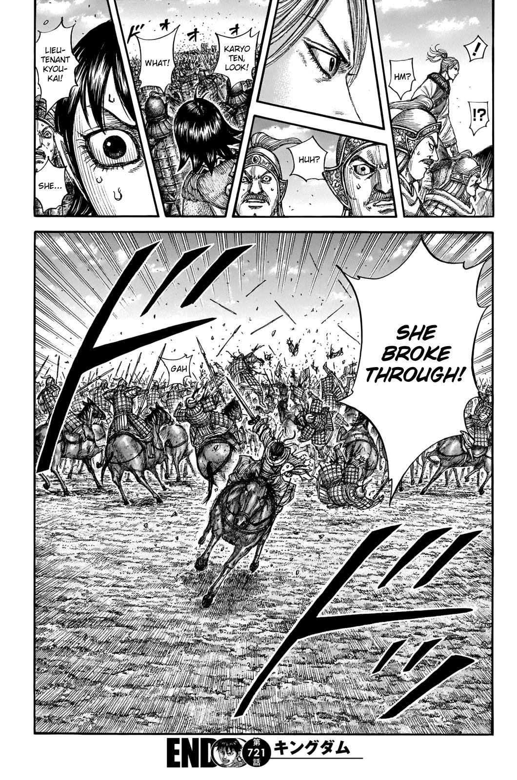 Kingdom Chapter 721 - Page 19 in English