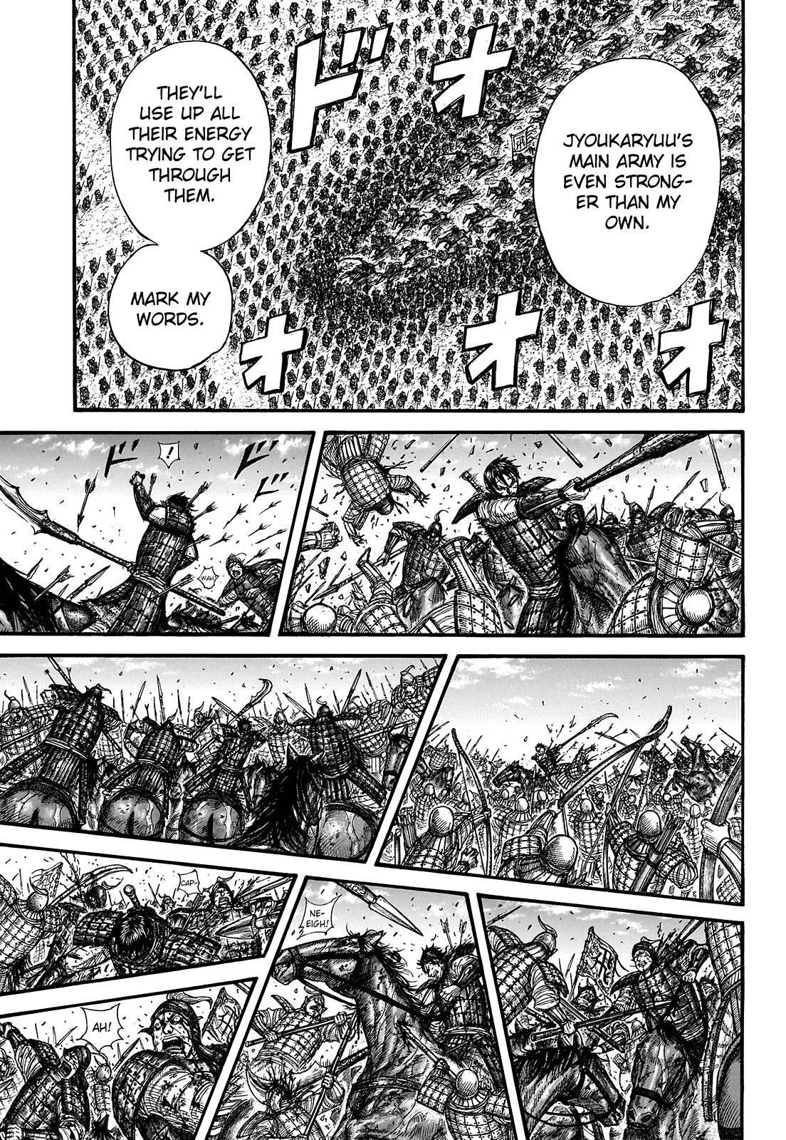 Kingdom Chapter 722 - Page 17 in English