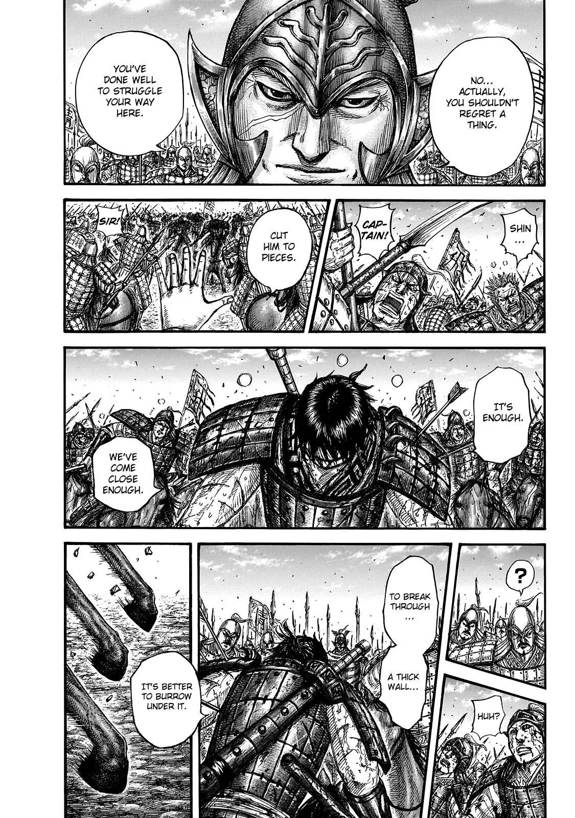 Kingdom Chapter 722 - Page 19 in English