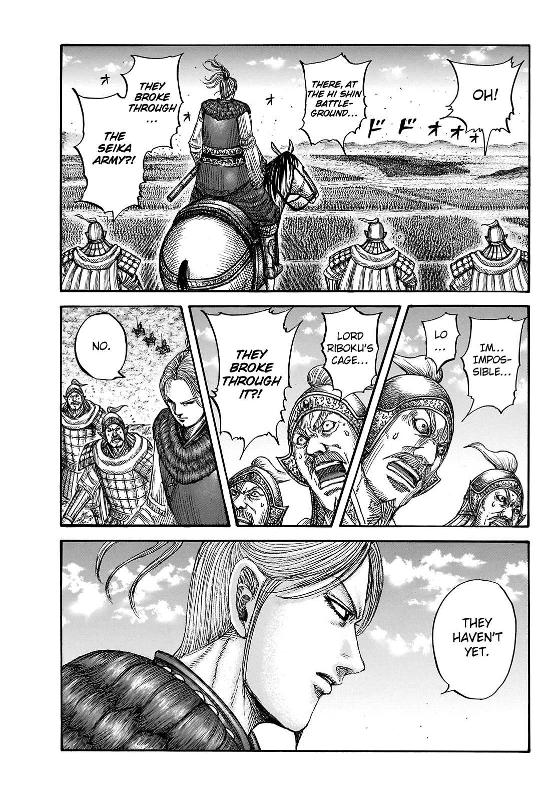 Kingdom Chapter 722 - Page 3 in English