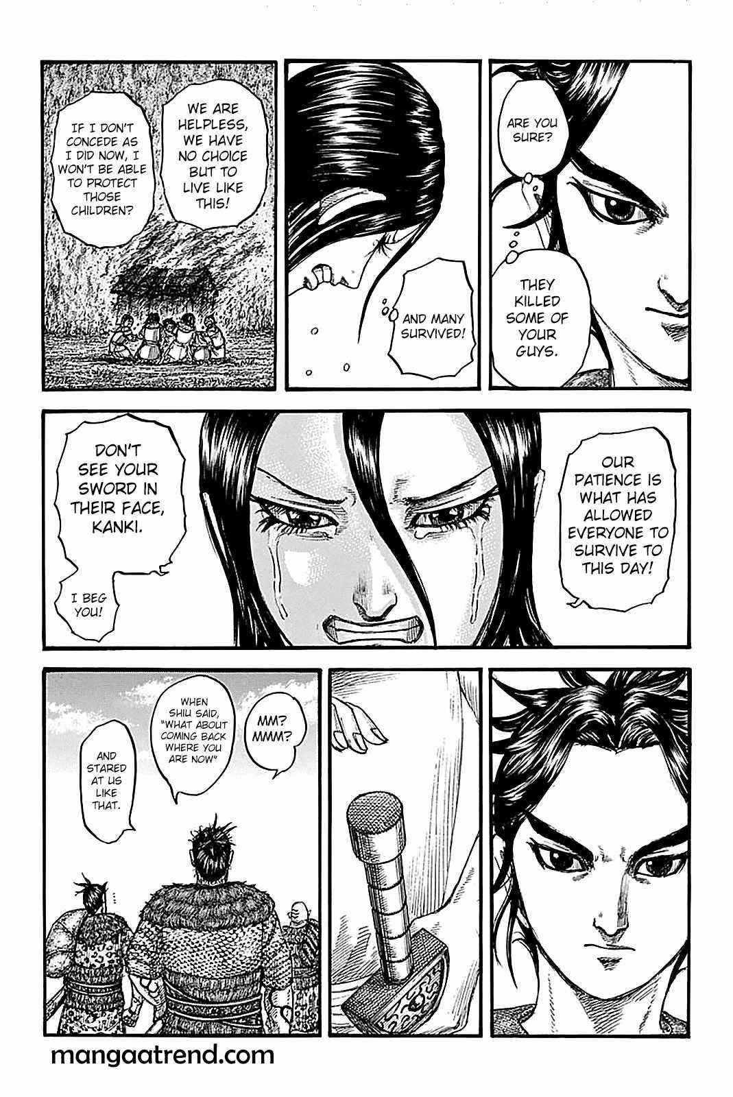 Kingdom Chapter 733 - Page 14 in English