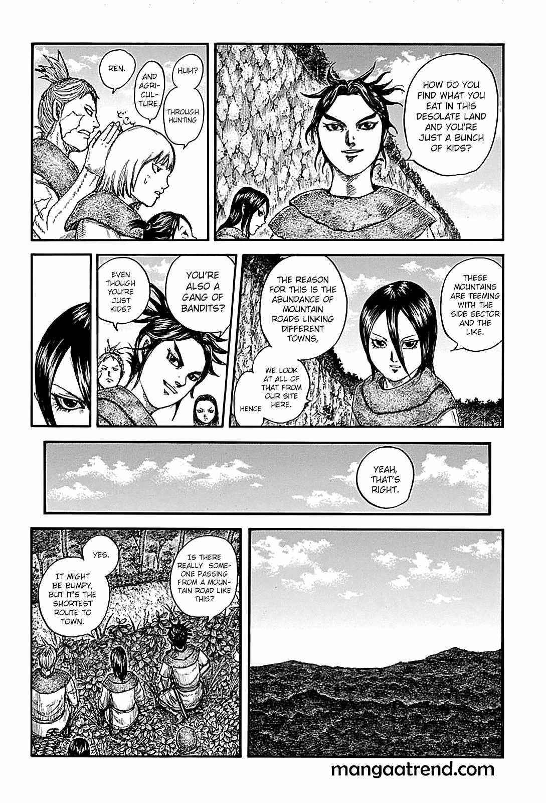 Kingdom Chapter 733 - Page 4 in English