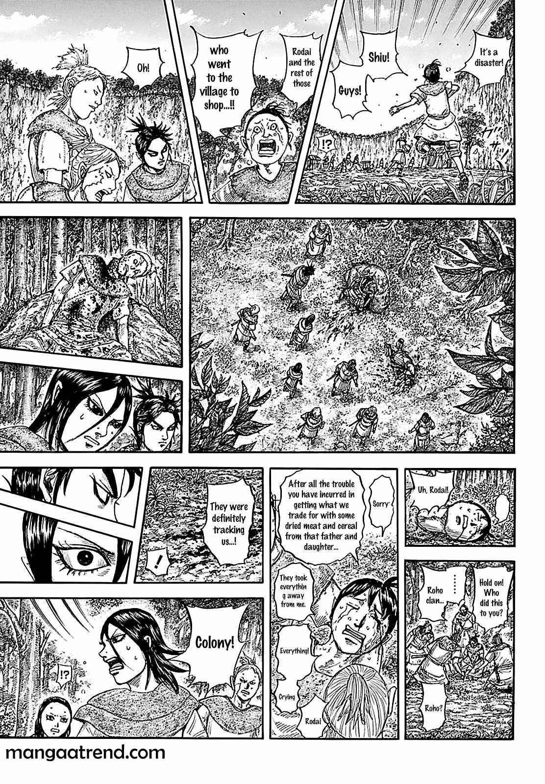 Kingdom Chapter 733 - Page 9 in English