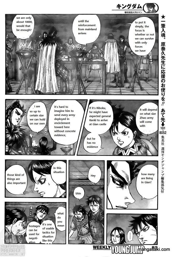 Kingdom Chapter 736 - Page 10 in English