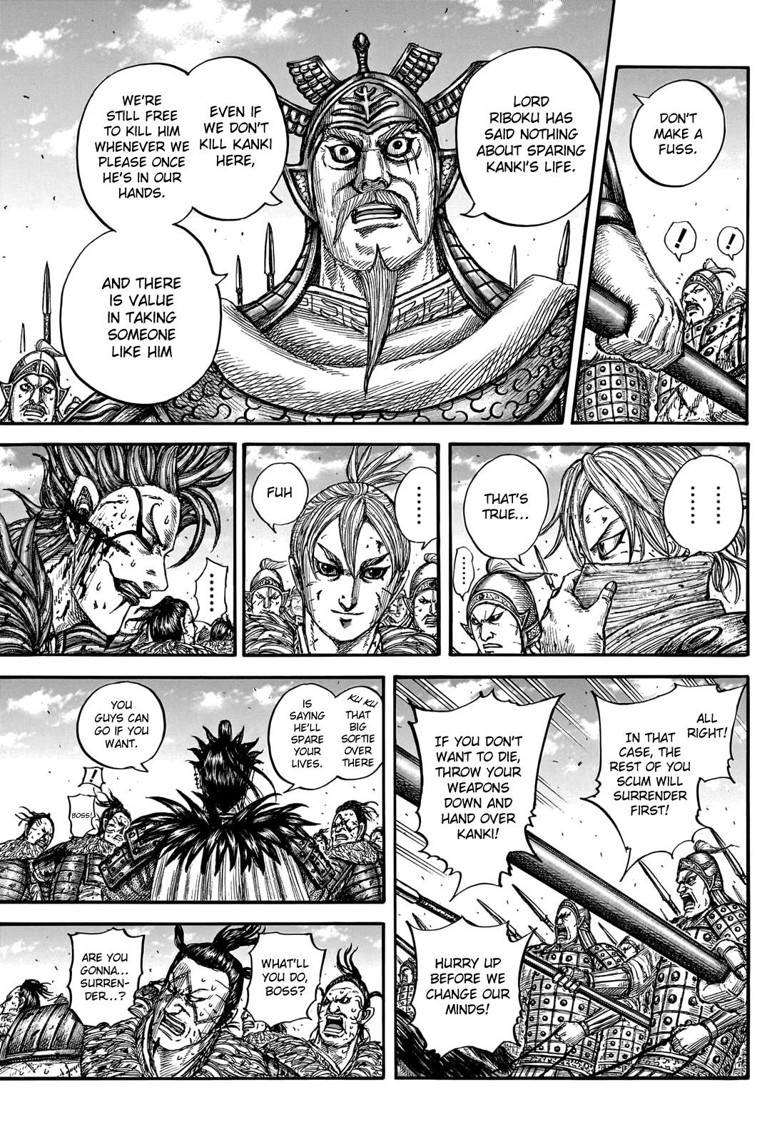 Kingdom Chapter 750 - Page 3 in English