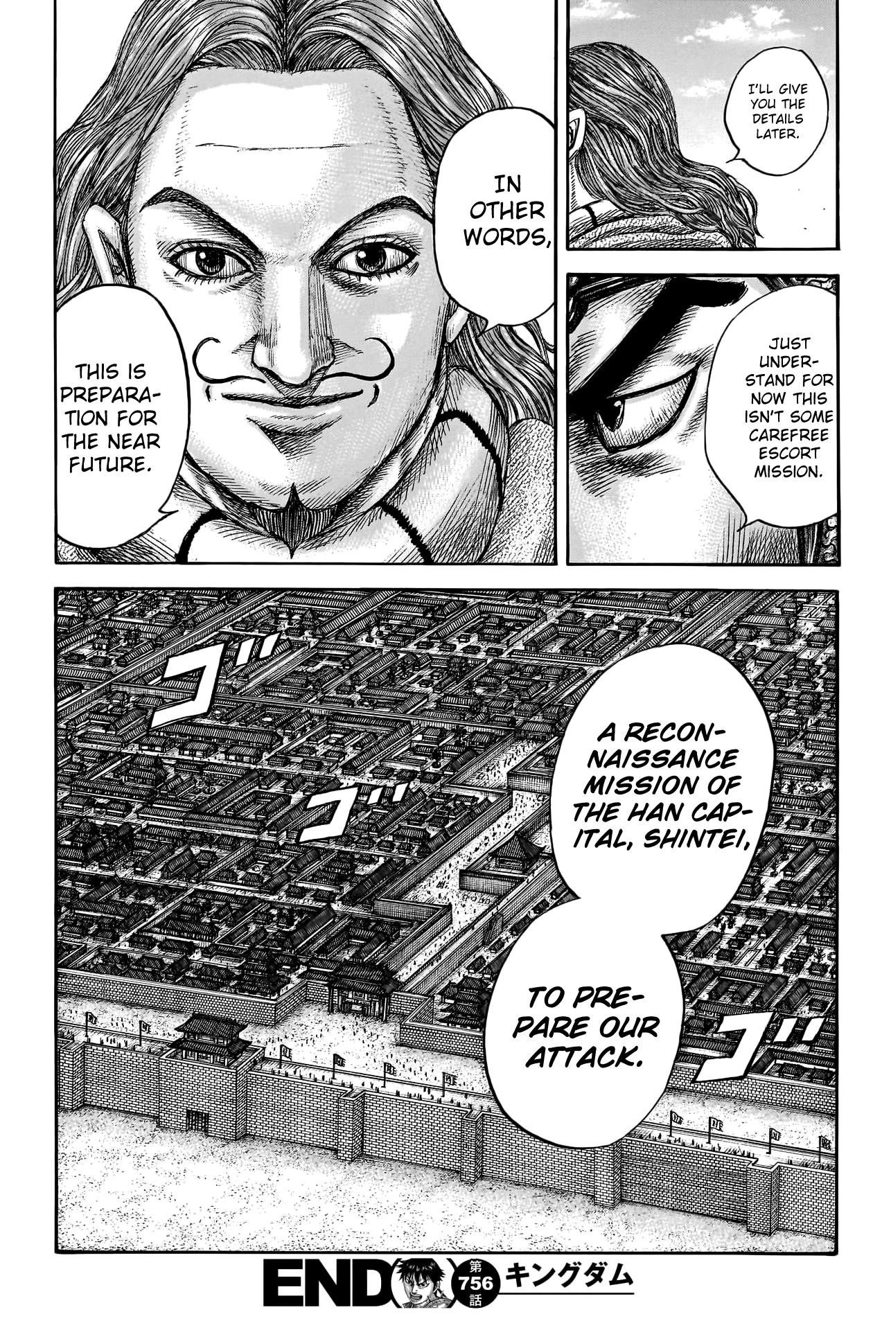 Kingdom Chapter 756 - Page 19 in English