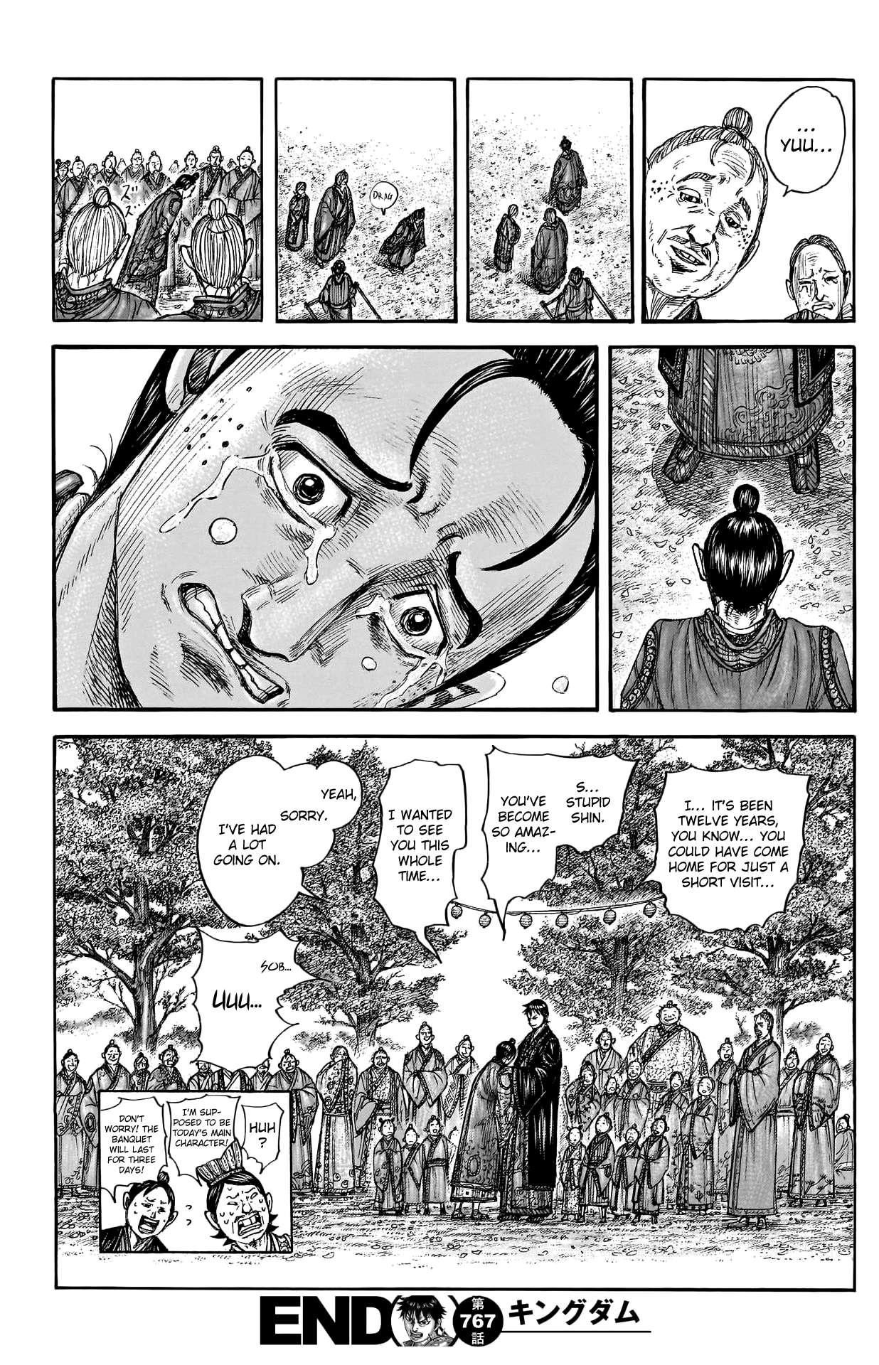 Kingdom Chapter 767 - Page 21 in English