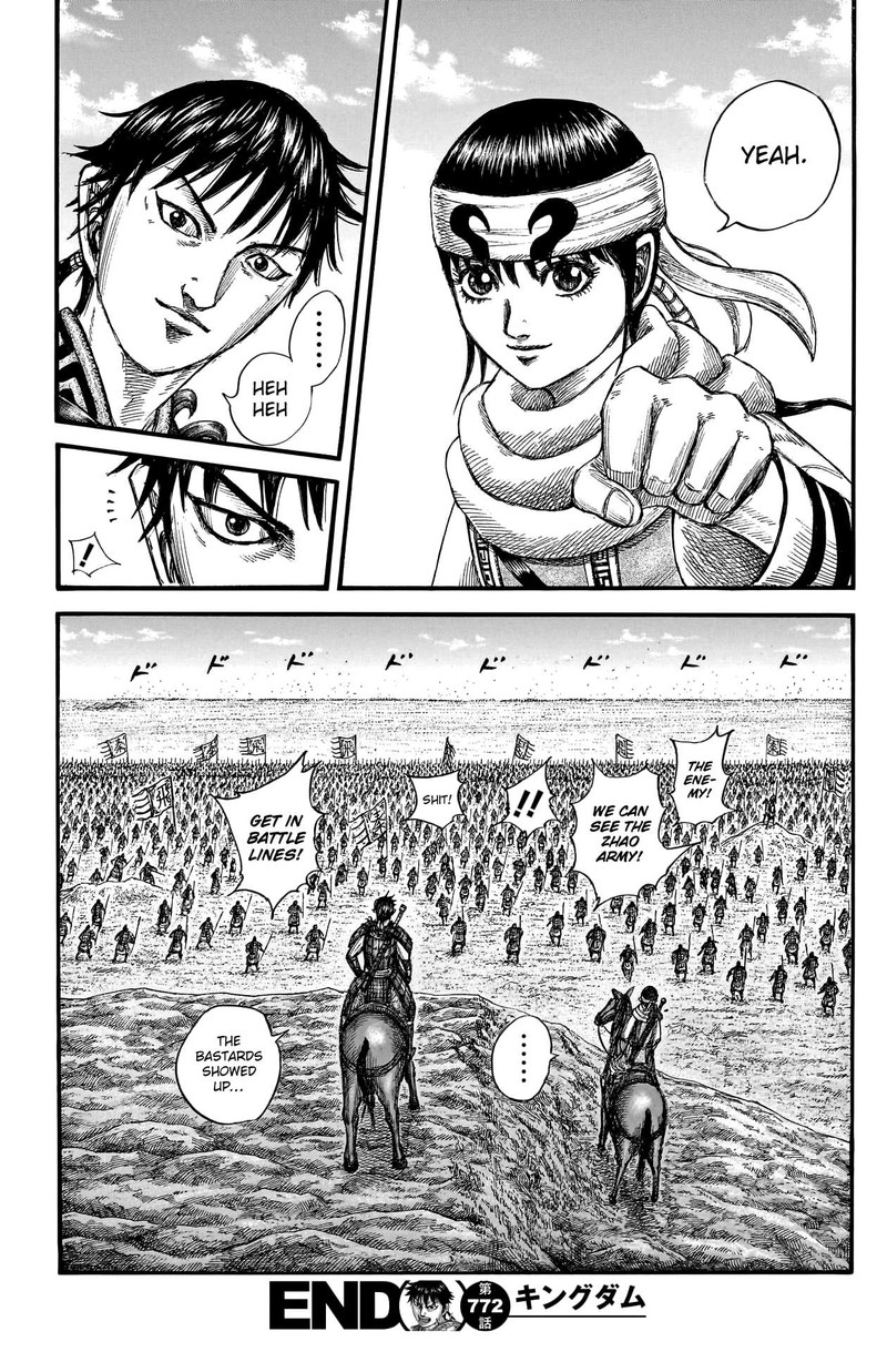 Kingdom Chapter 772 - Page 19 in English