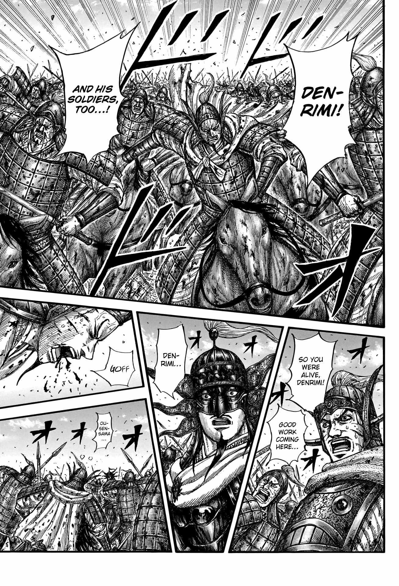 Kingdom Chapter 793 - Page 13 in English