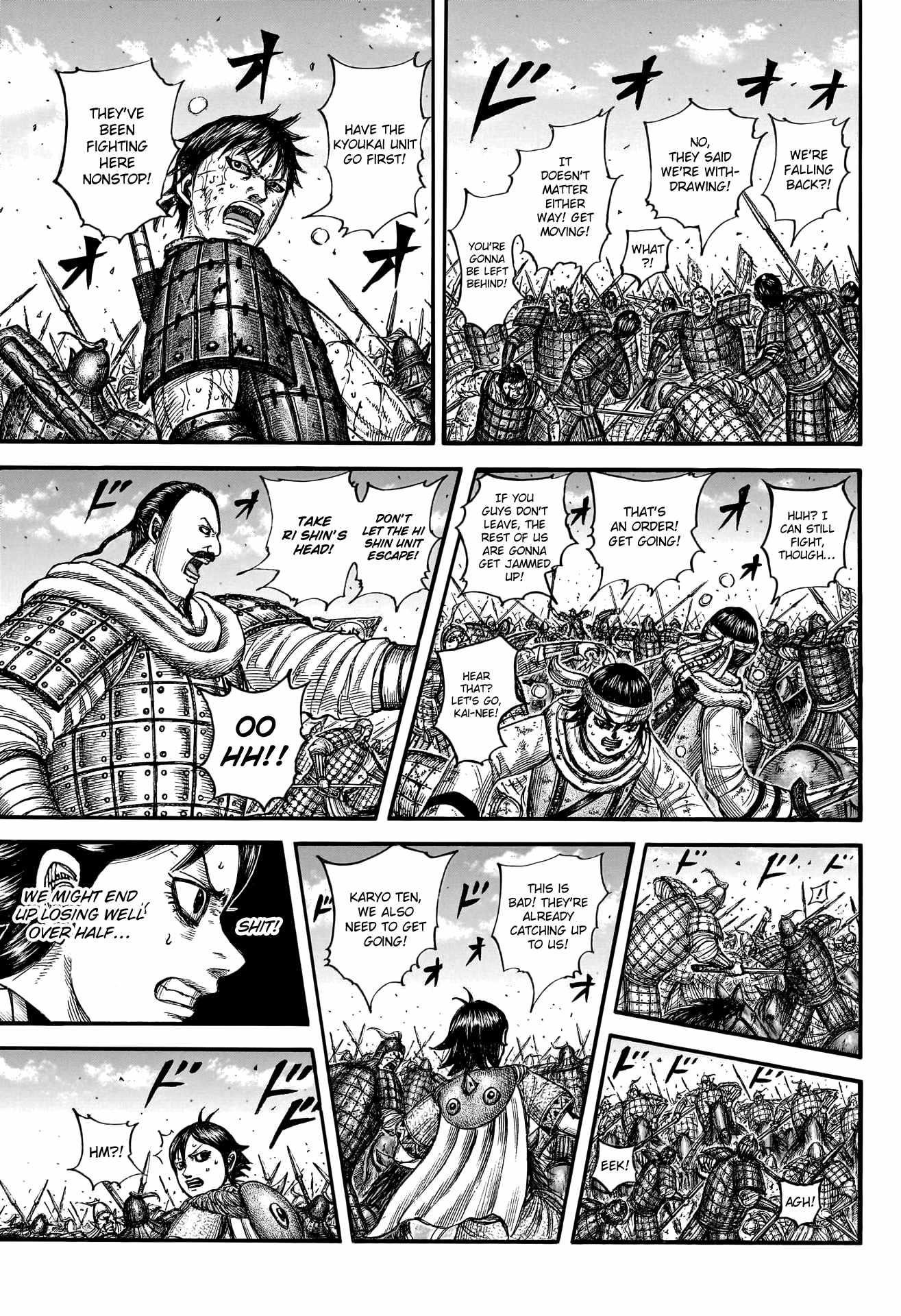 Kingdom Chapter 795 - Page 13 in English
