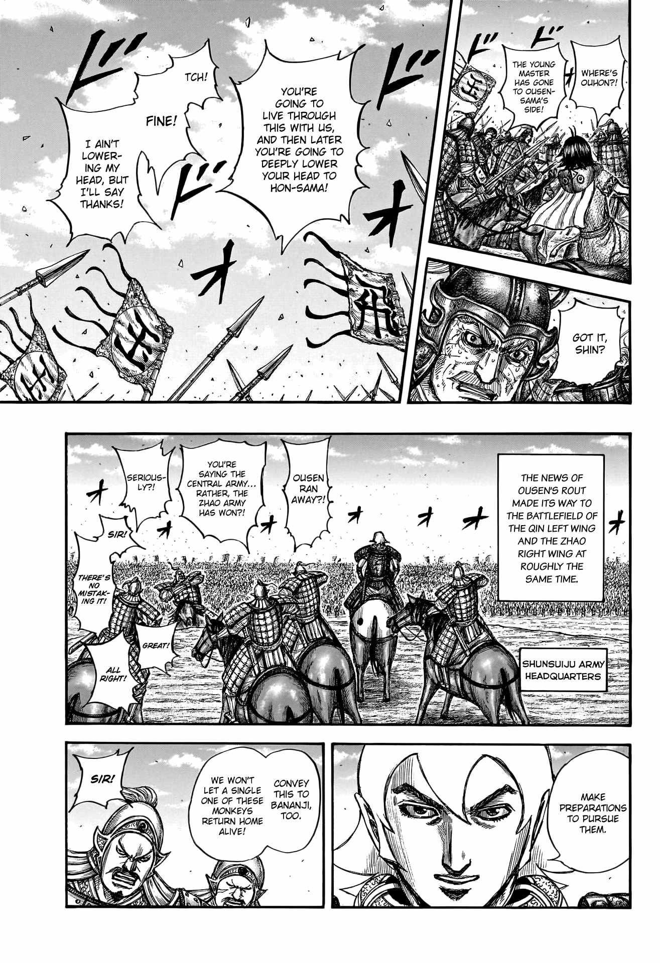 Kingdom Chapter 795 - Page 15 in English