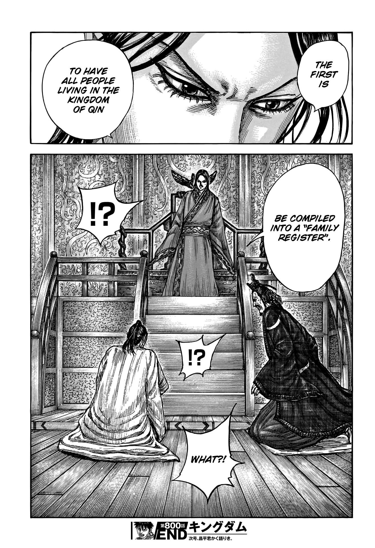 Kingdom Chapter 800 - Page 20 in English