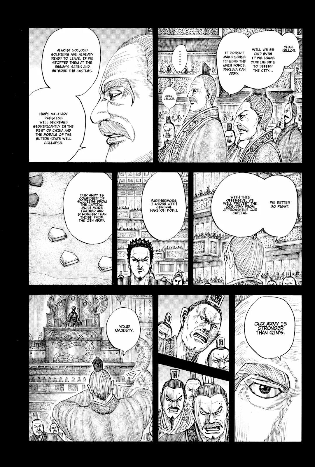 Kingdom Chapter 814 - Page 4 in English