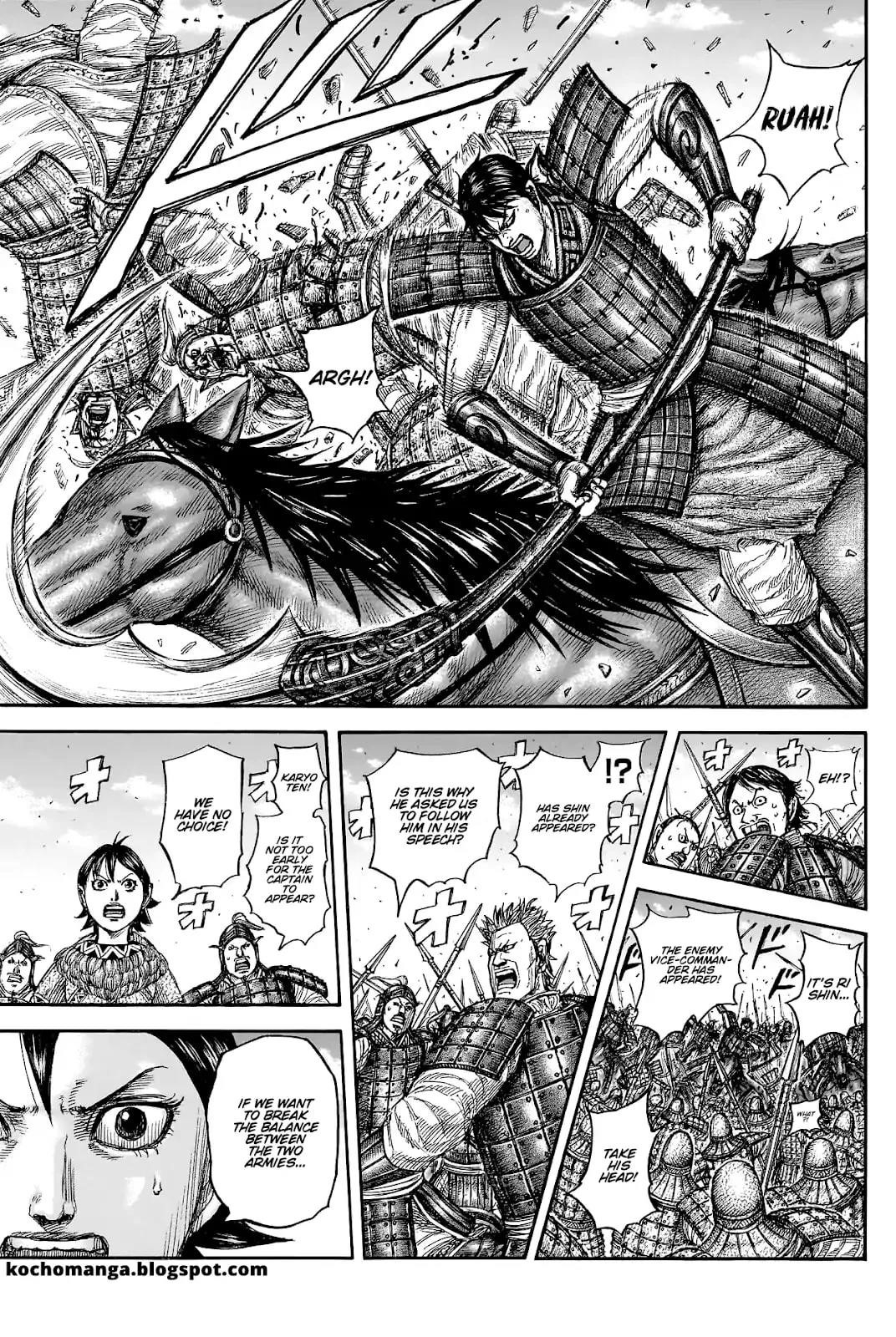Kingdom Chapter 817 - Page 16 in English