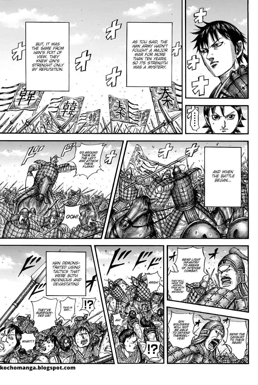 Kingdom Chapter 817 - Page 6 in English