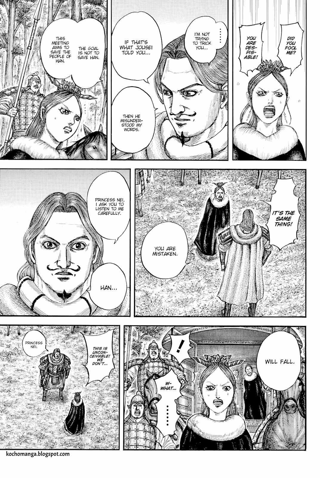 Kingdom Chapter 819 - Page 15 in English