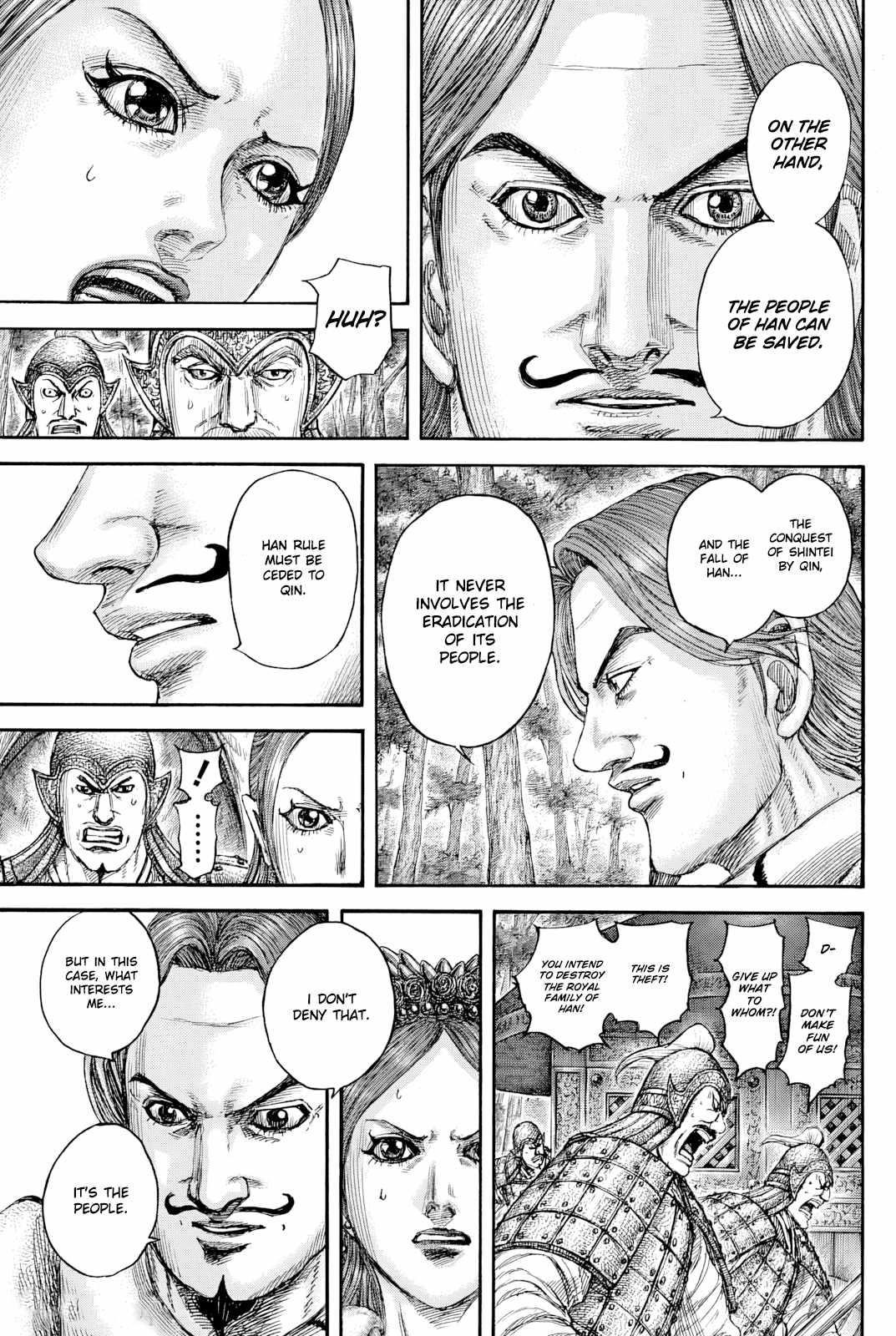 Kingdom Chapter 819 - Page 17 in English