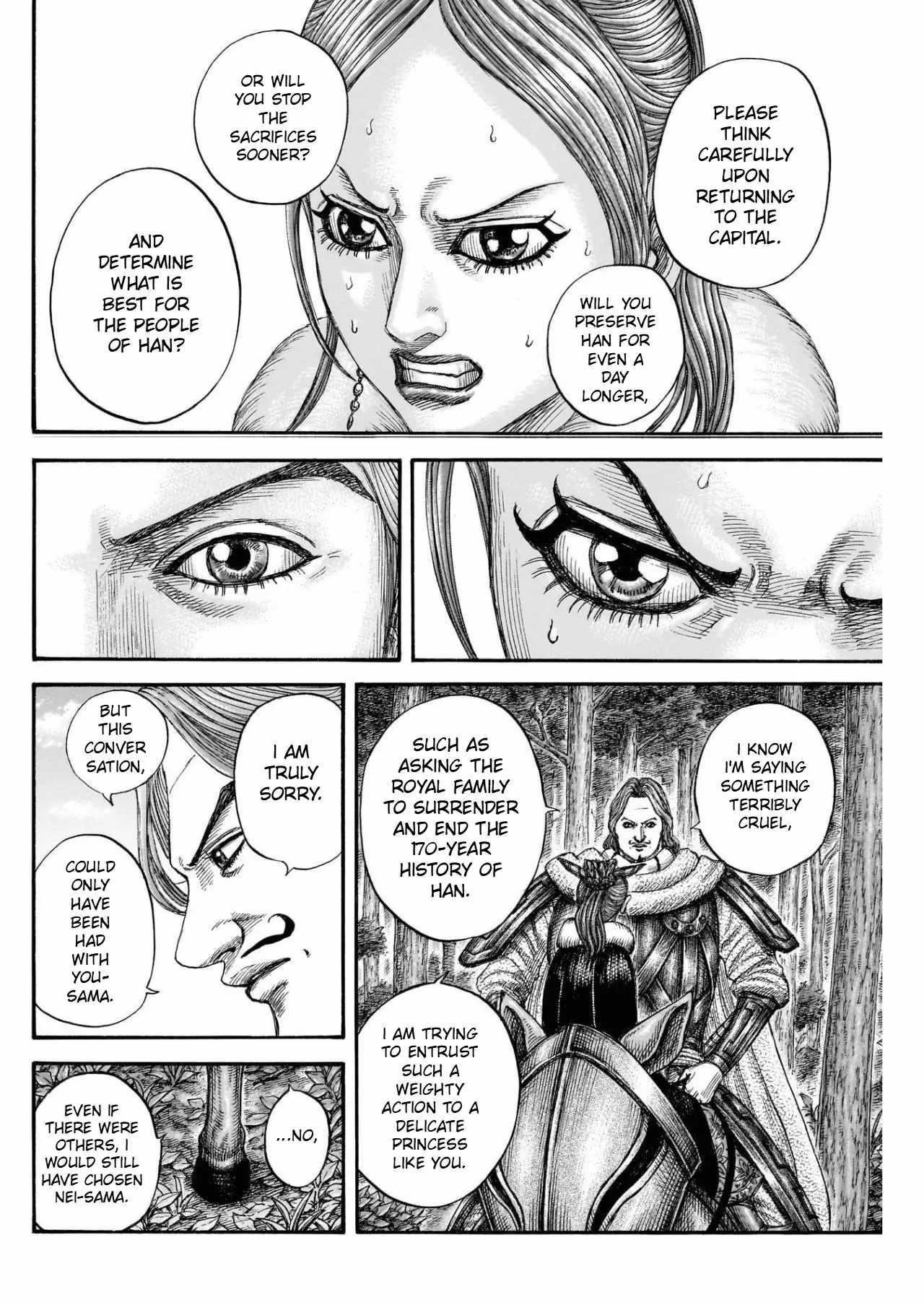 Kingdom Chapter 820 - Page 15 in English