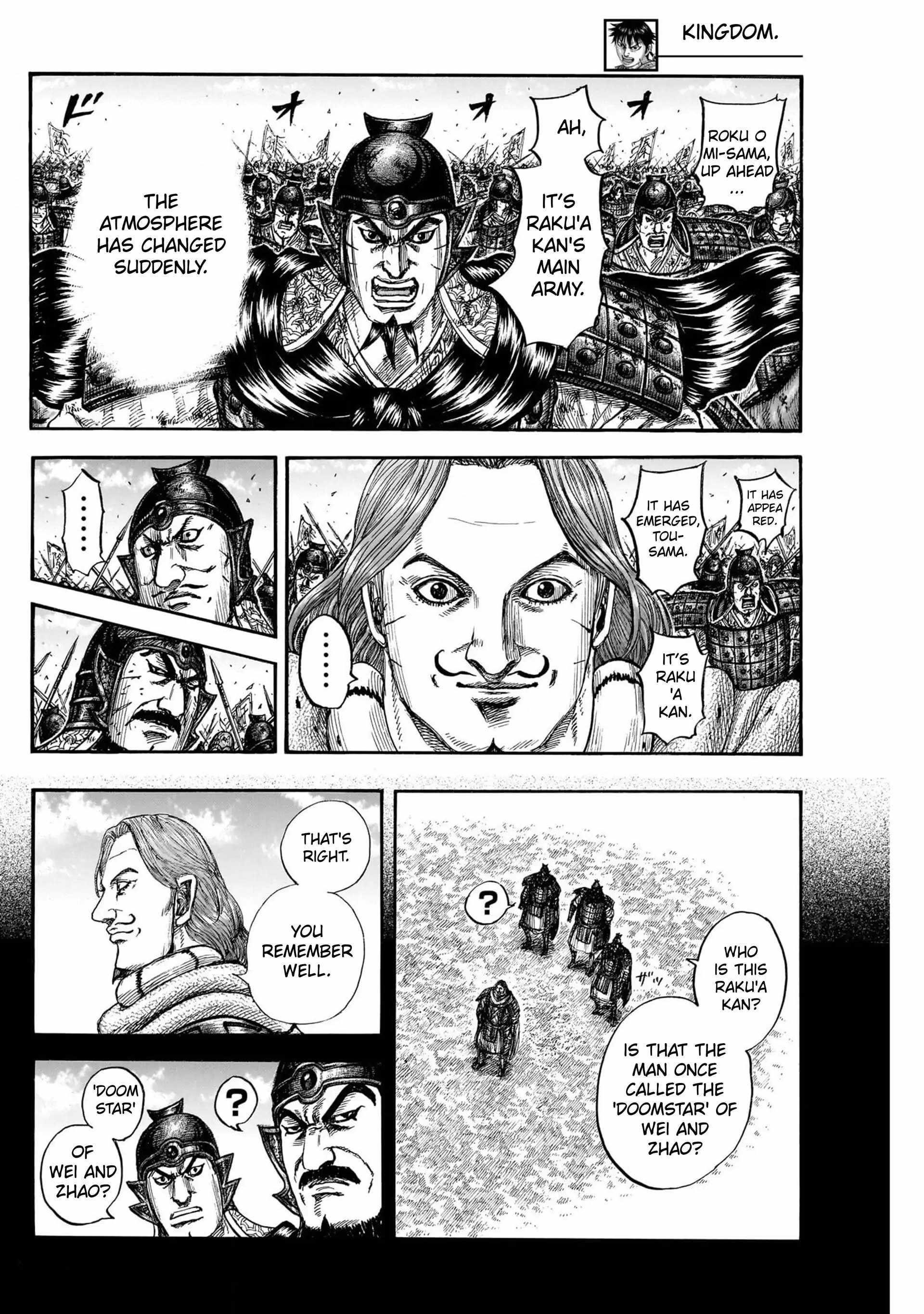 Kingdom Chapter 822 - Page 14 in English