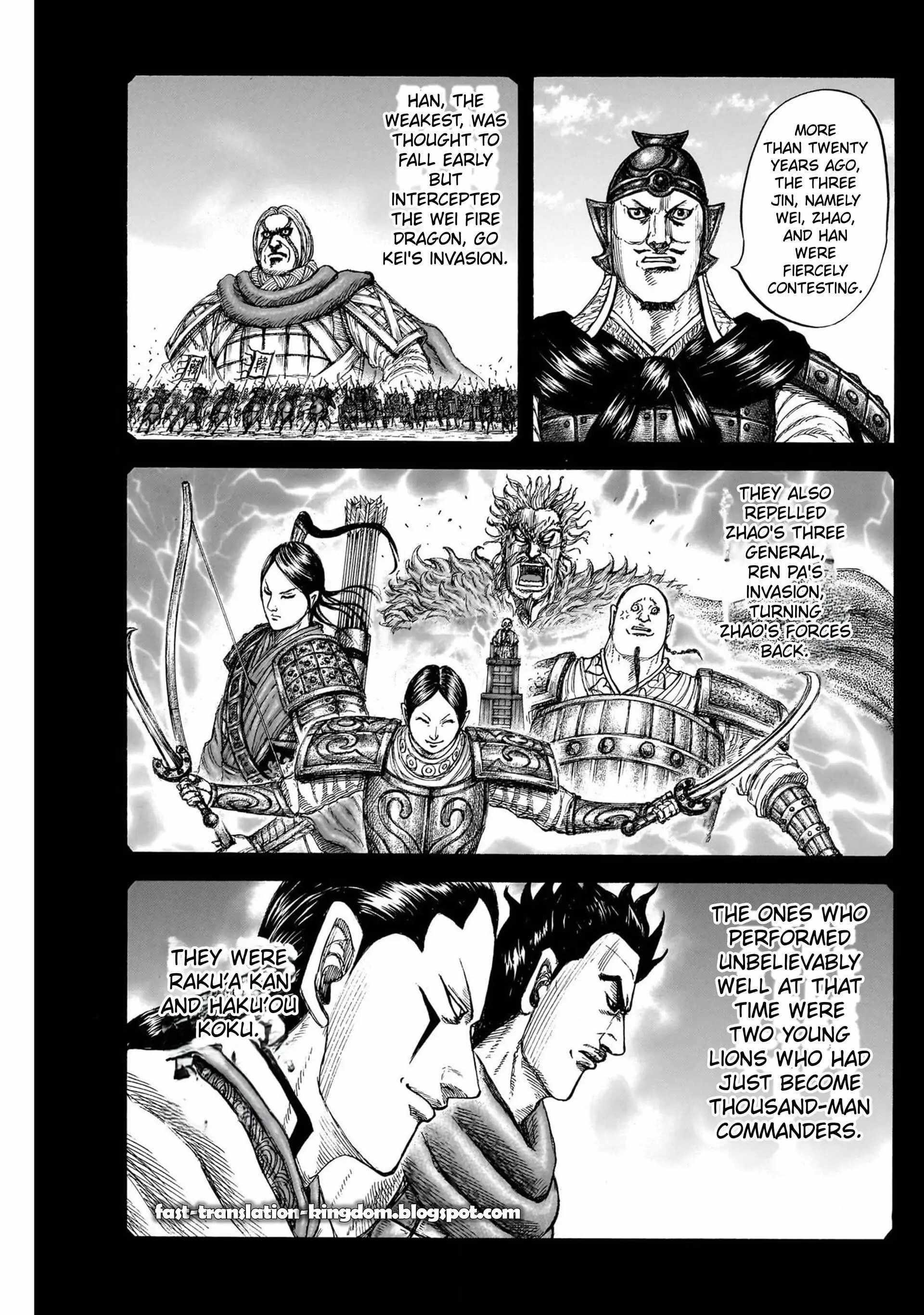 Kingdom Chapter 822 - Page 15 in English