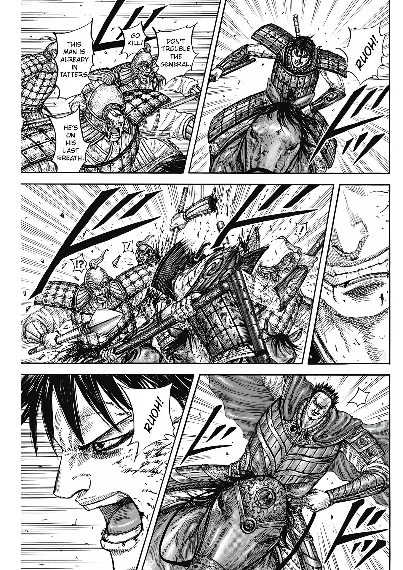 Kingdom Chapter 824 - Page 15 in English