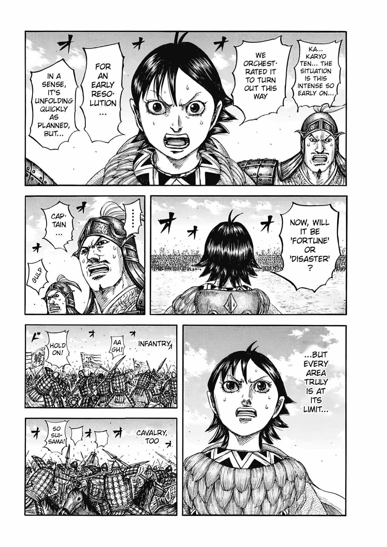 Kingdom Chapter 825 - Page 8 in English