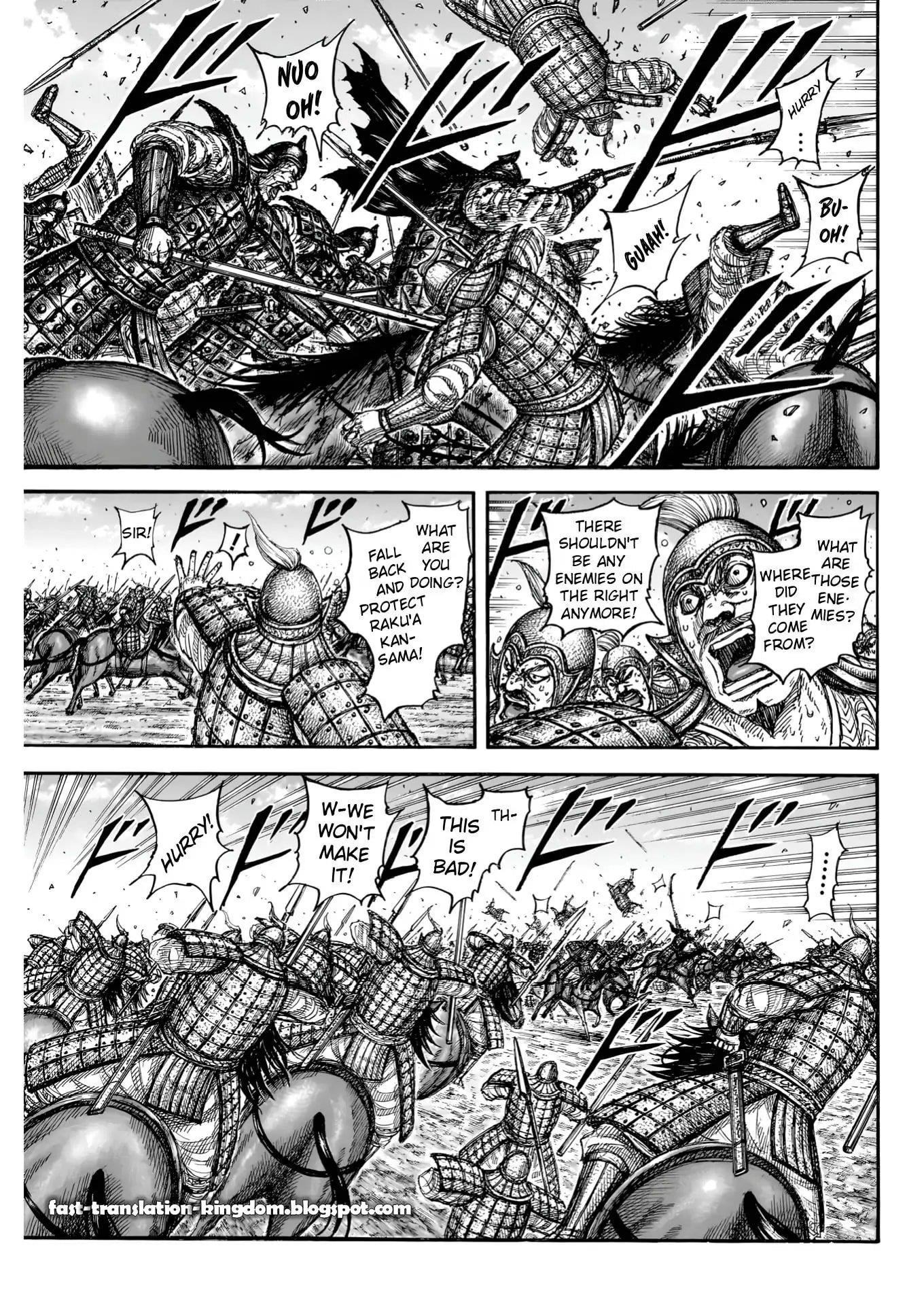 Kingdom Chapter 828 - Page 3 in English