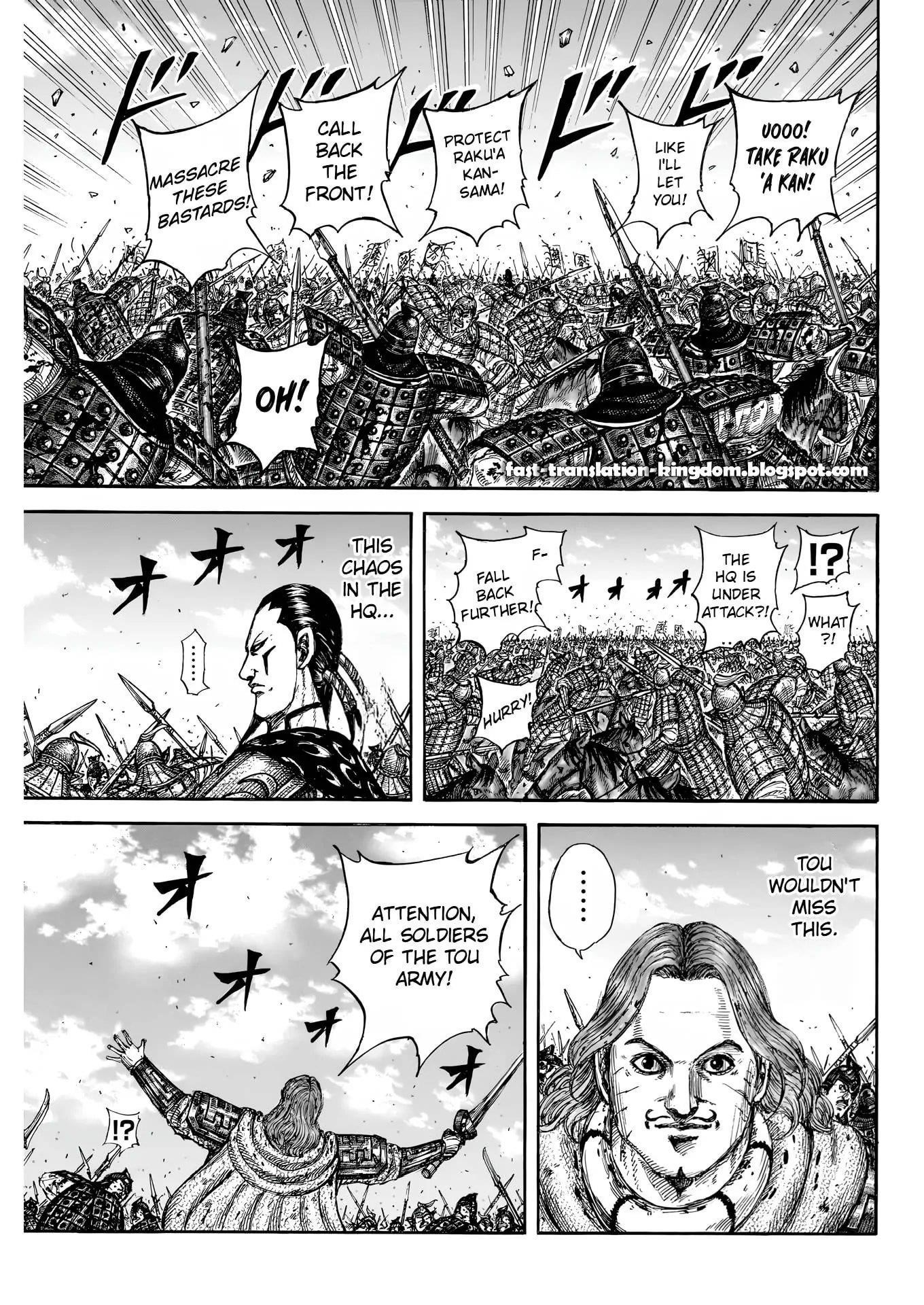 Kingdom Chapter 828 - Page 9 in English