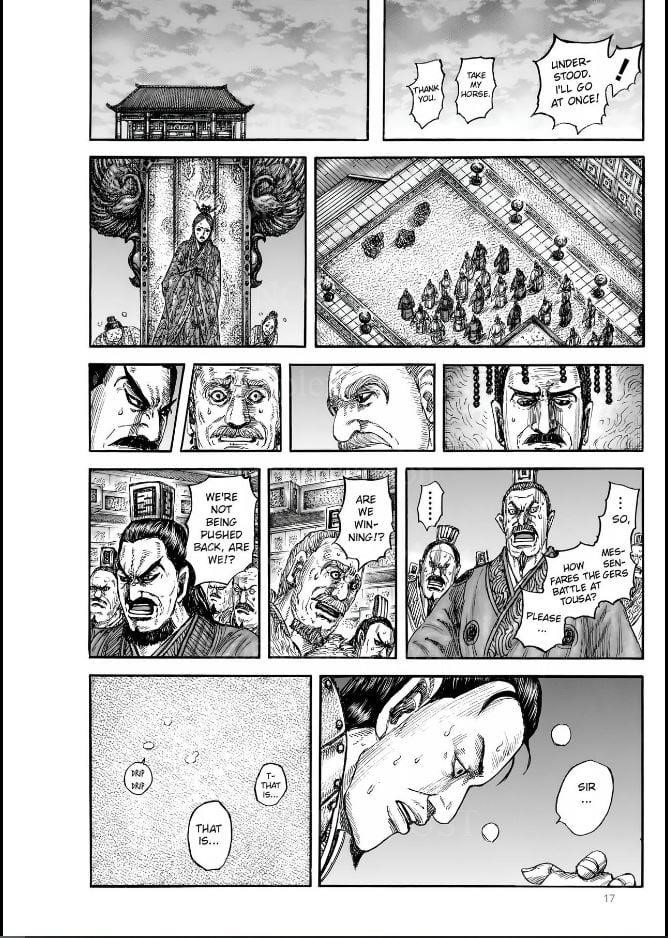Kingdom Chapter 831 - Page 16 in English
