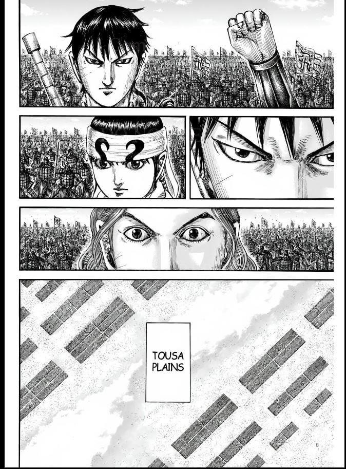 Kingdom Chapter 831 - Page 8 in English