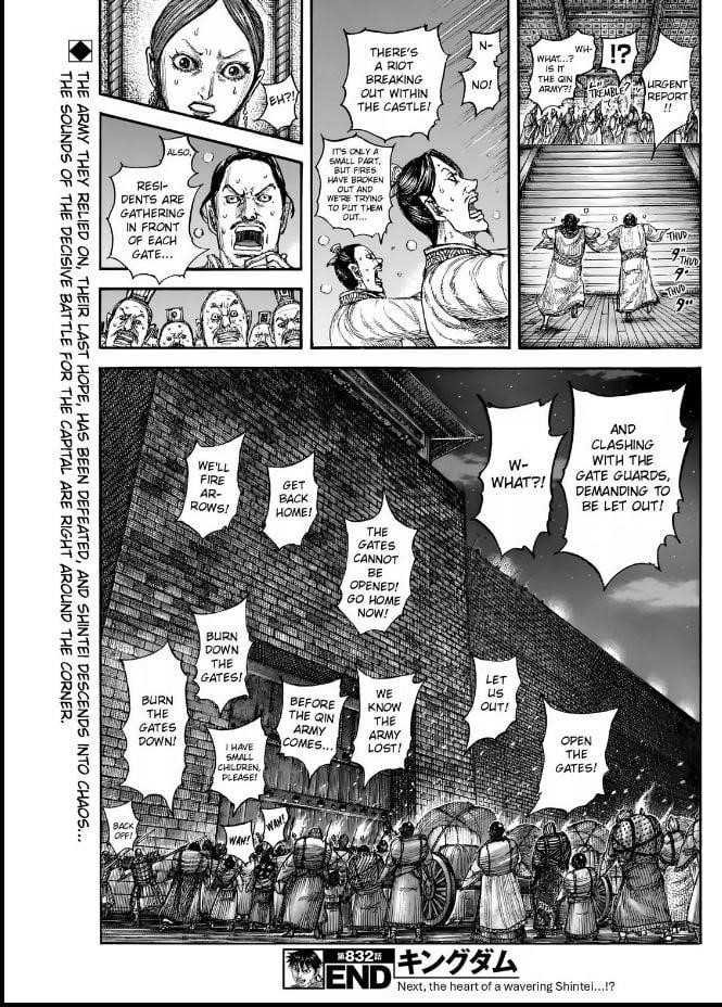 Kingdom Chapter 832 - Page 19 in English