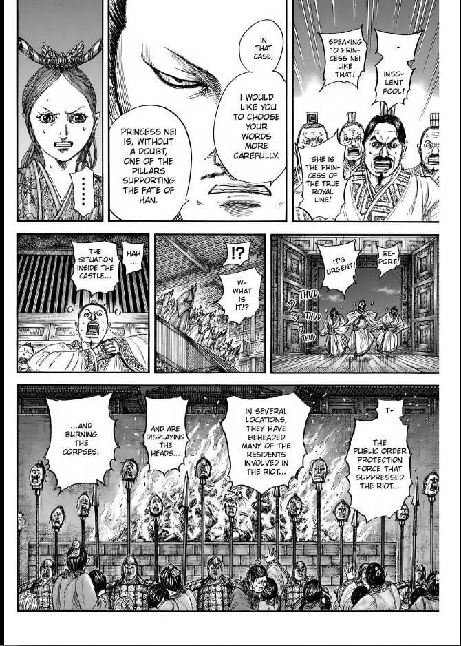 Kingdom Chapter 833 - Page 14 in English