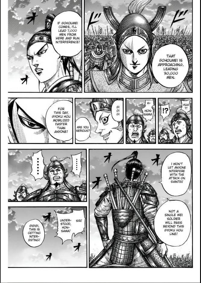 Kingdom Chapter 834 - Page 11 in English