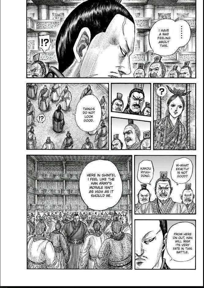 Kingdom Chapter 834 - Page 17 in English