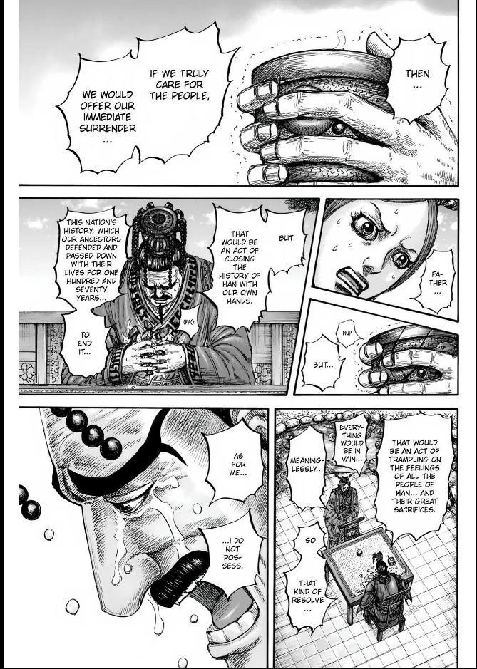 Kingdom Chapter 835 - Page 17 in English