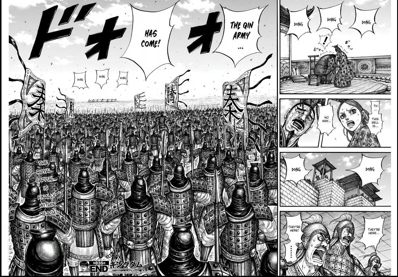 Kingdom Chapter 835 - Page 20 in English