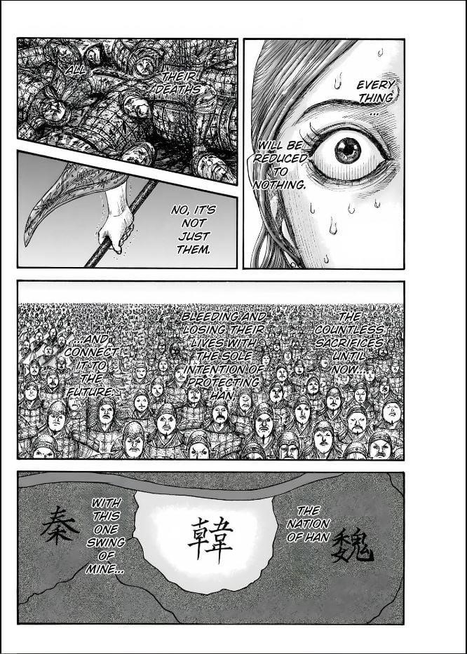 Kingdom Chapter 837 - Page 13 in English