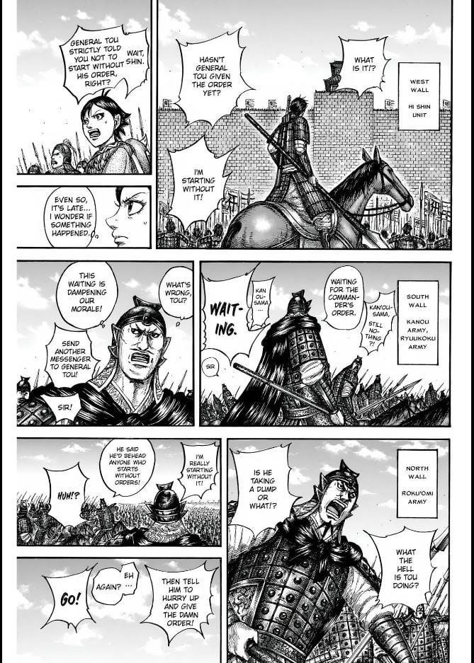 Kingdom Chapter 837 - Page 4 in English