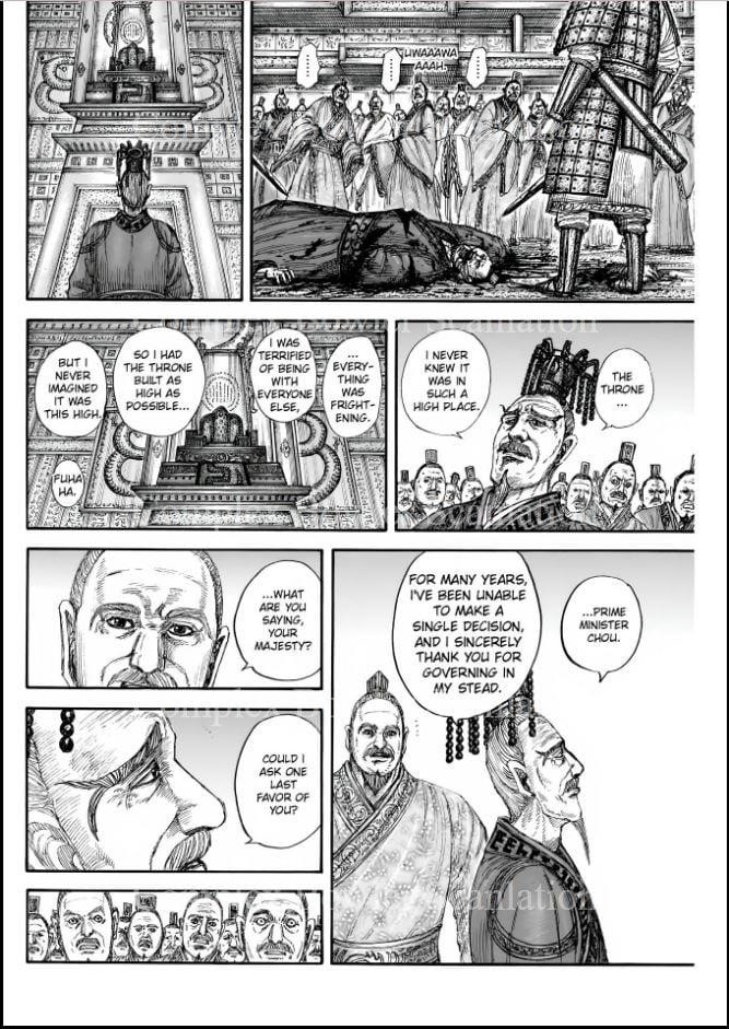 Kingdom Chapter 840 - Page 15 in English