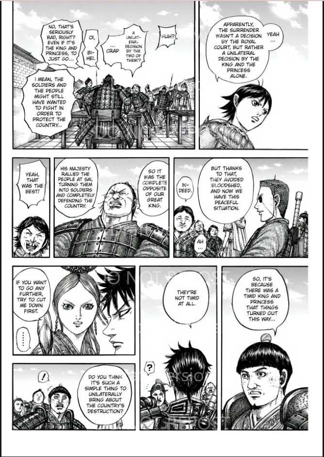 Kingdom Chapter 841 - Page 10 in English