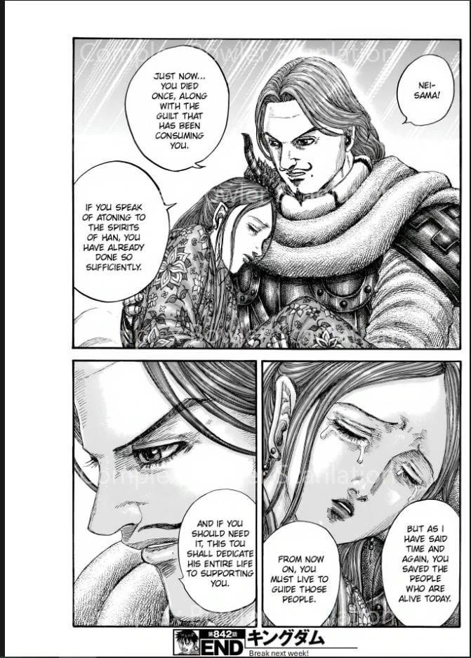 Kingdom Chapter 842 - Page 18 in English