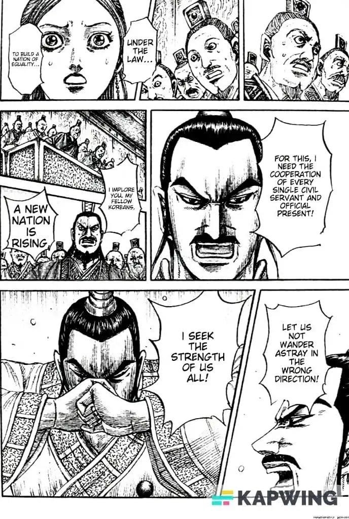Kingdom Chapter 843 - Page 12 in English