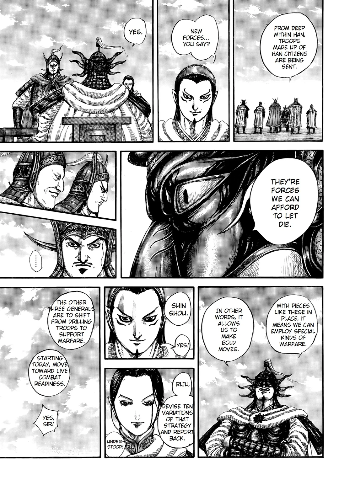 Kingdom Chapter 845 - Page 16 in English