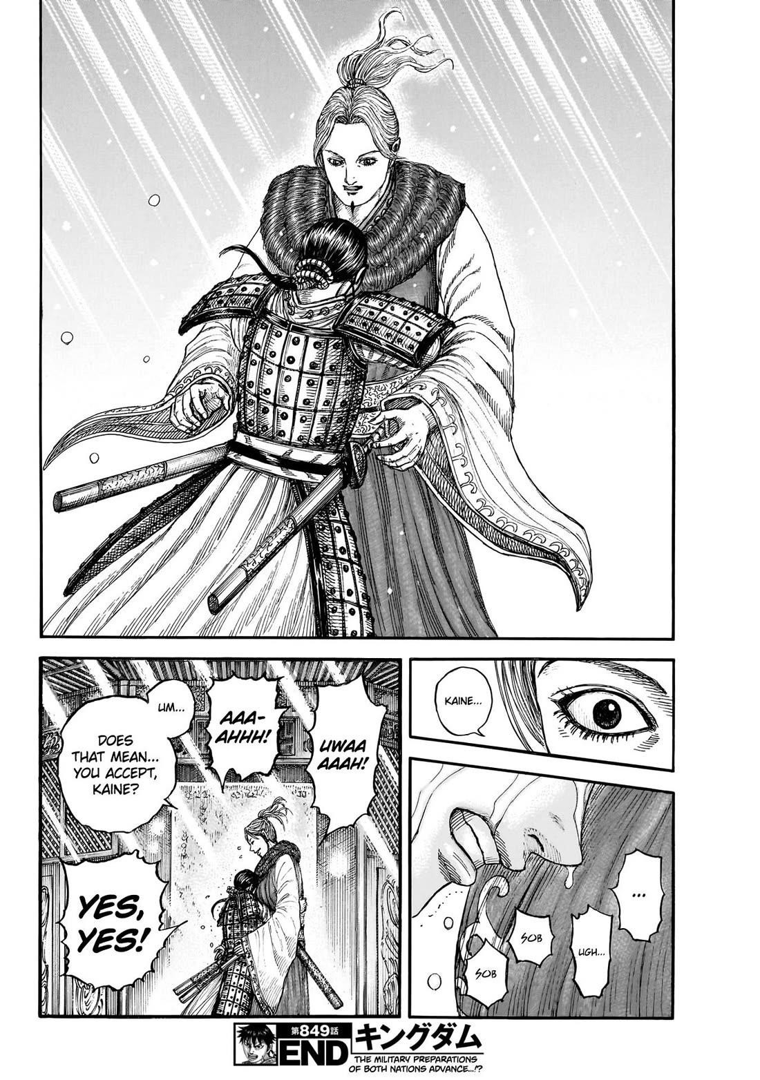 Kingdom Chapter 849 - Page 21 in English